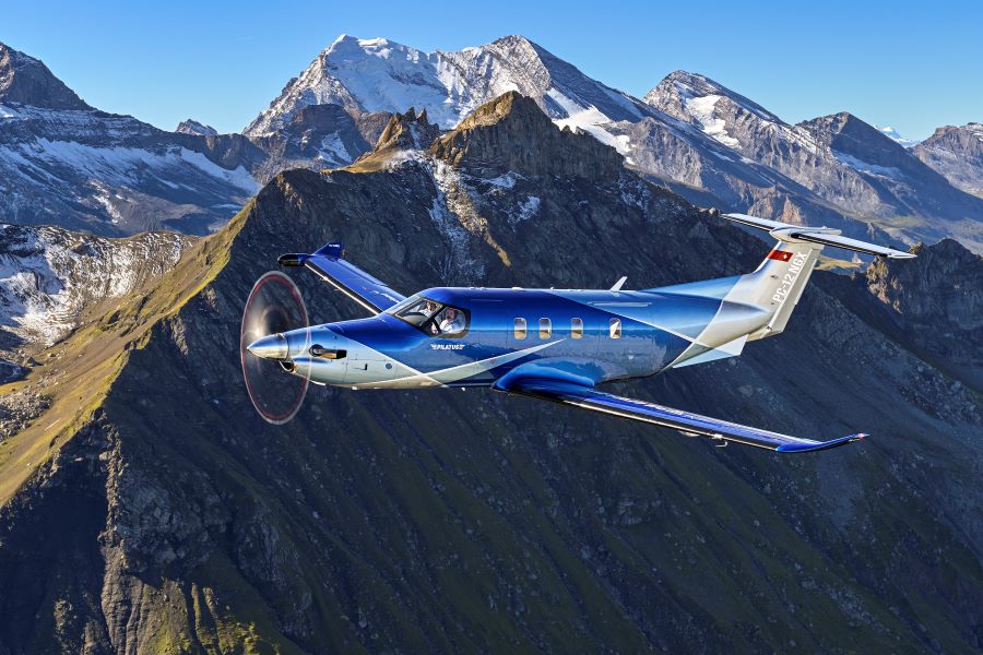 Pilatus PC-12 Außenansicht (Quelle: www.pilatus-aircraft.com)