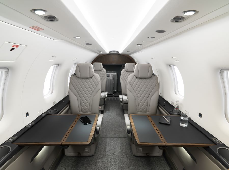 Pilatus PC-12 Innenansicht (Quelle: www.pilatus-aircraft.com)